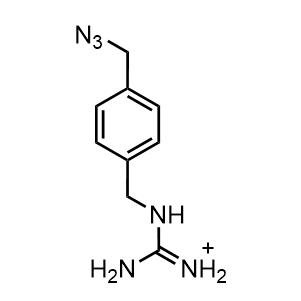 chemical structure for Azido Benzylguannidinium-Junfeng