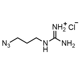 chemical structure for Azido Guanidinium-Junfeng