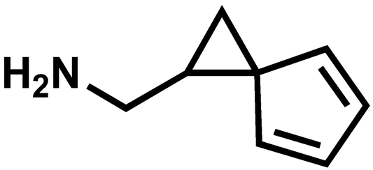 chemical structure for spiro[2.4]hepta-4,6-dien-1-ylmethanamine