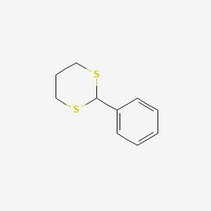 chemical structure for 2-phenyl-1,3-dithiane