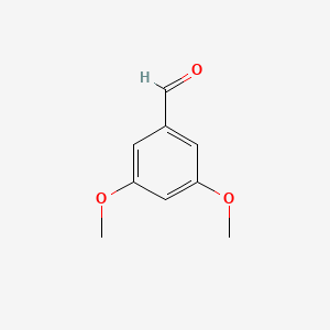chemical structure for 3,5-dimethoxybenzaldehyde