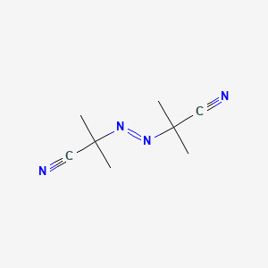 chemical structure for AIBN