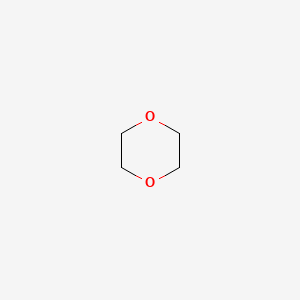 chemical structure for Dioxane